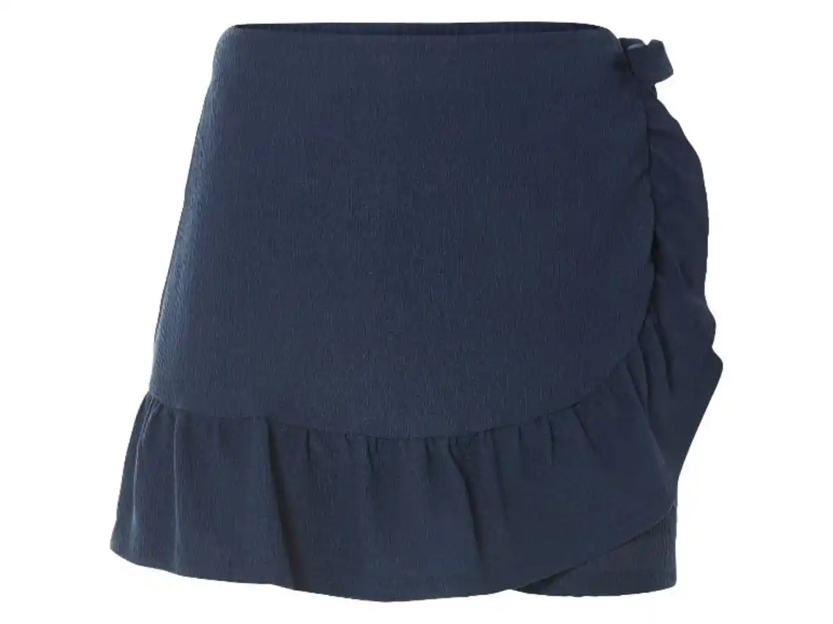 Bild 2 von esmara® Damen Wickel-Hosenrock, mit modischer Crêpe-Struktur
