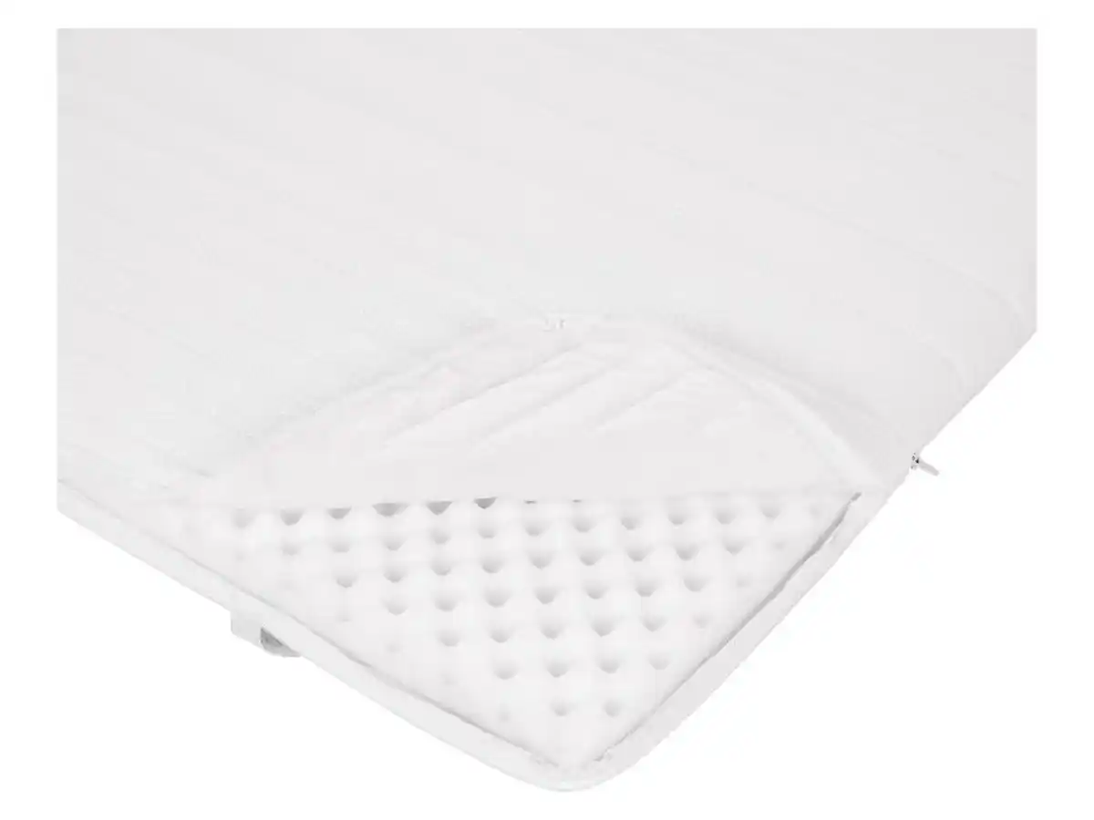 Bild 3 von LIVARNO home Matratzentopper, aus hochwertigem Jersey-Doppeltuch, 90 x 200 cm