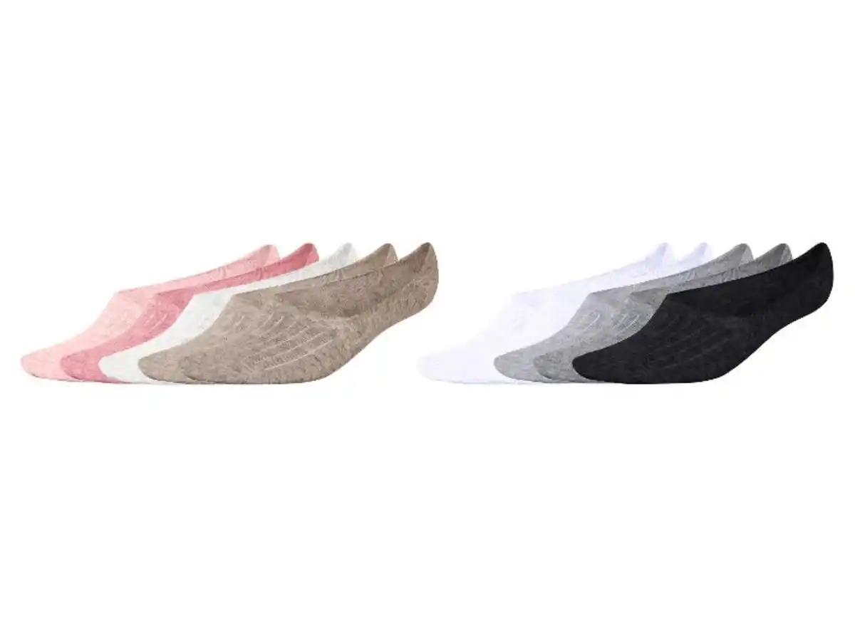Bild 1 von esmara® Damen Füßlinge, 5 Paar