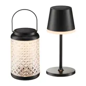 CASALUX Solar-Gartenleuchte 2-in-1