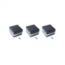 Bild 1 von 3 x Pfostenabdeckung mit Solar LED Beleuchtung, Rano