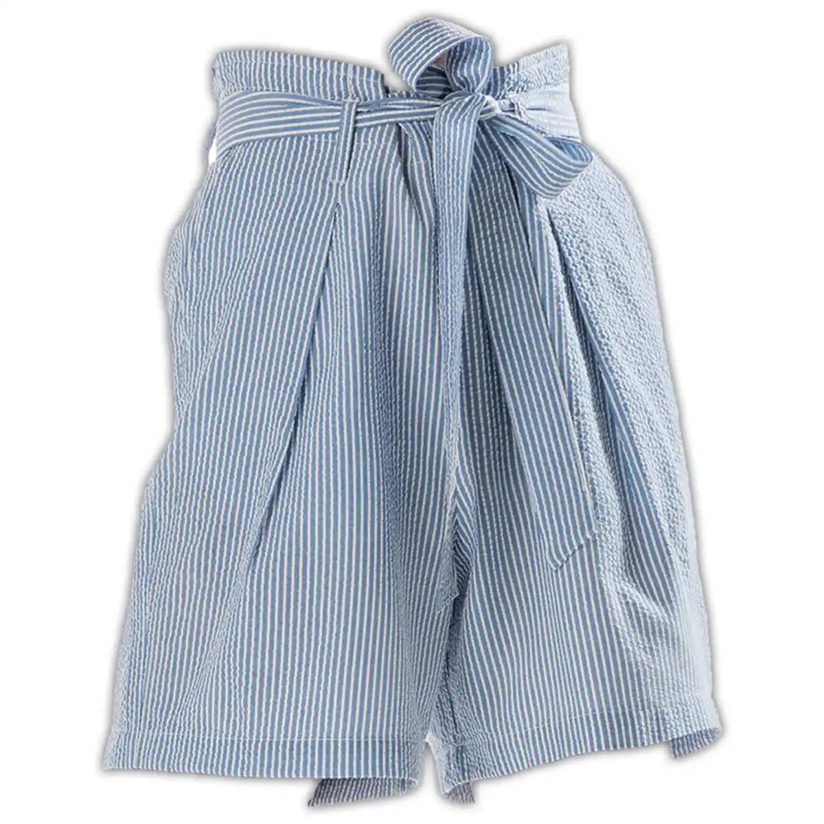 Bild 4 von Ellenor Seersucker-Shorts mit Gürtel