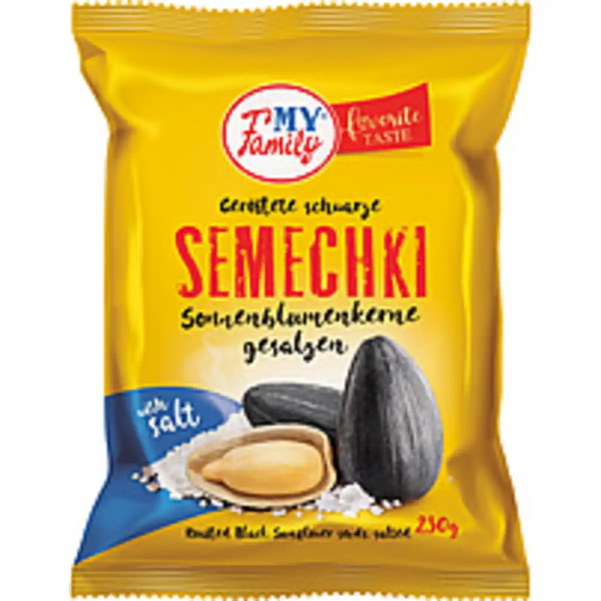 Bild 1 von "MY FAMILY" Geröstete schwarze Sonnenblumenkerne mit Schale,...