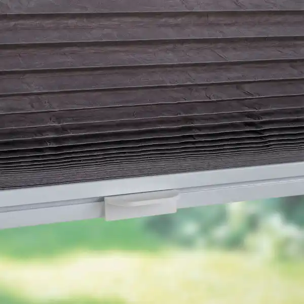 Bild 2 von Klemmfix Plissee, grau, verspannt