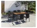 Bild 3 von LIVARNO home Gartentisch »Valencia«, mit verstellbaren Beinen, braun/schwarz