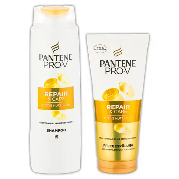 Bild 1 von Pantene Repair & Care / Volumen Pur / Glatt & Seidig