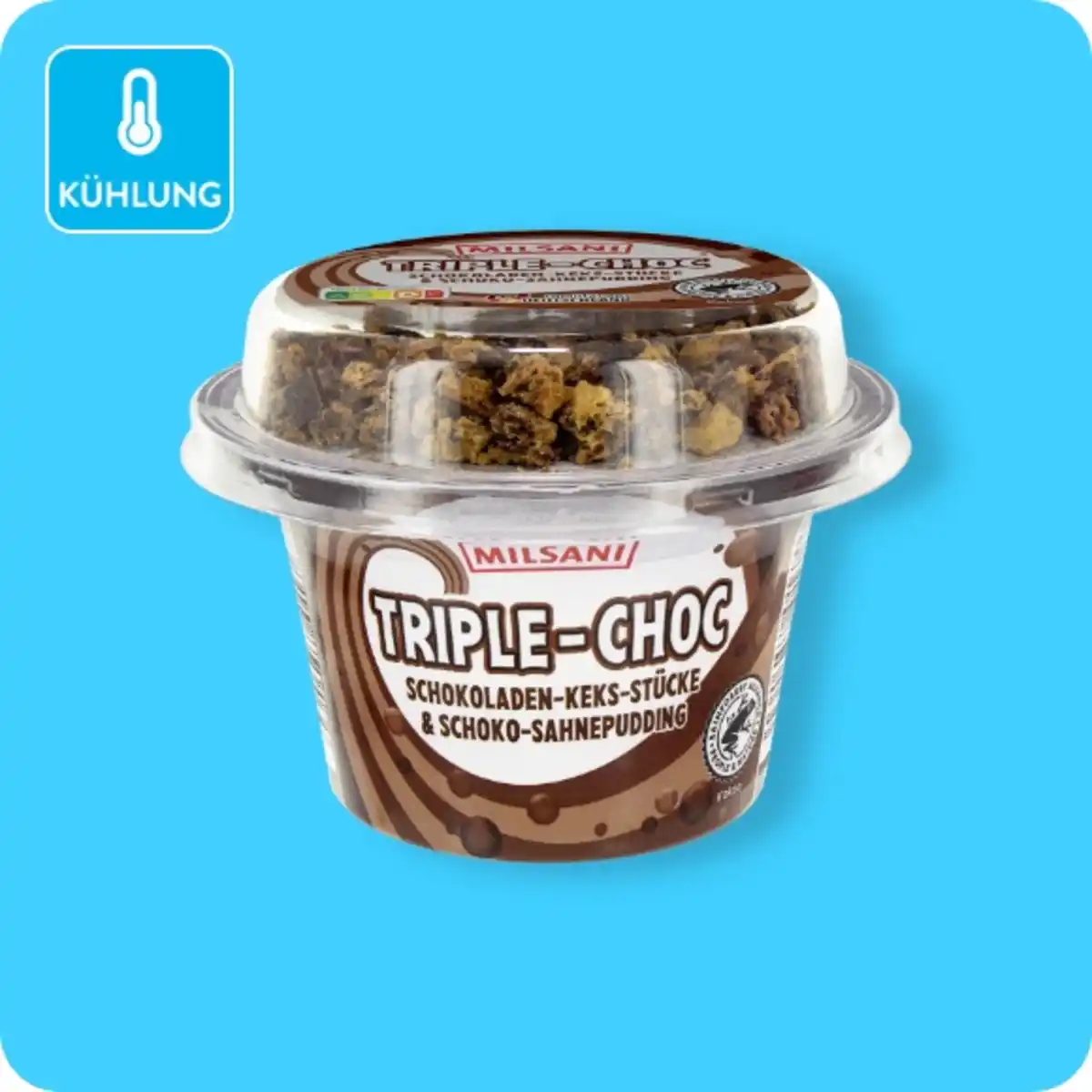 Bild 1 von MILSANI Sahnepudding mit Süßigkeiten, Triple-Choc