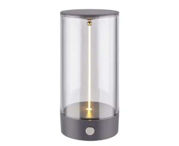 Bild 1 von Briloner LED Akku-Tischleuchte Wiggle anthrazit 15 cm warmweiß dimmbar