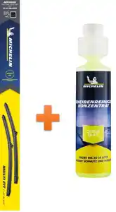 Michelin Scheibenwischer Multi Fit Set MF6050  + Scheibenreiniger-Konzentrat 250 ml Citrus
