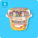 Bild 1 von MILSANI Sahnepudding mit Süßigkeiten, Schokolinsen & Schoko-Sahnepudding oder Schokolinsen & Vanille-Sahnepudding
