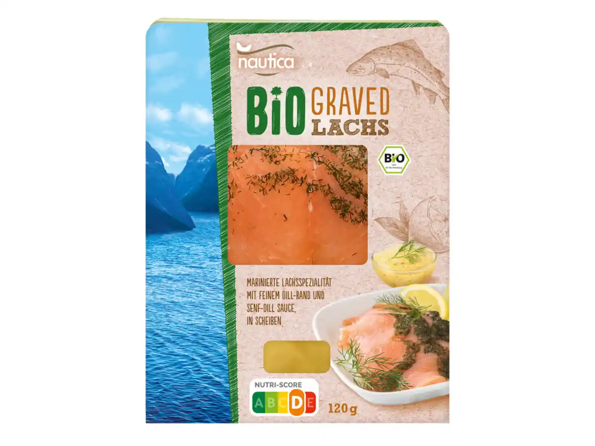 Bild 1 von Nautica Bio Graved Lachs,  120 g
