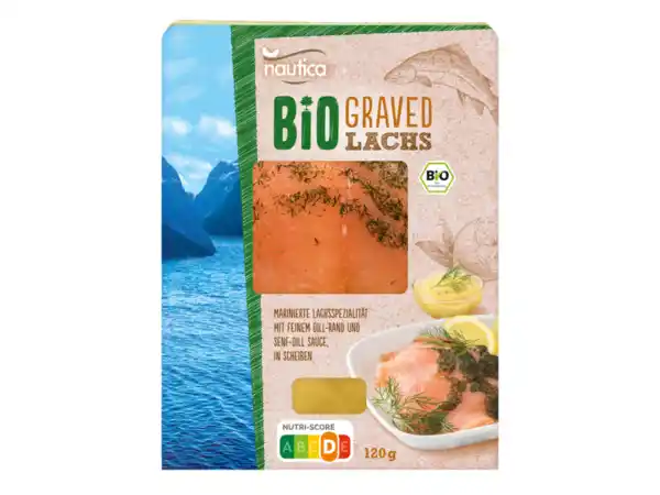 Bild 1 von Nautica Bio Graved Lachs,  120 g