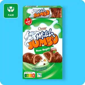 CHOCEUR Milch-Jumbo-Riegel, Verschiedene Sorten
