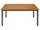 Bild 2 von LIVARNO home Gartentisch »Valencia«, mit verstellbaren Beinen, braun/schwarz