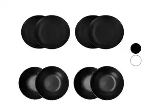 SILVERCREST® Speise-/Suppenteller-Set, 4-teilig