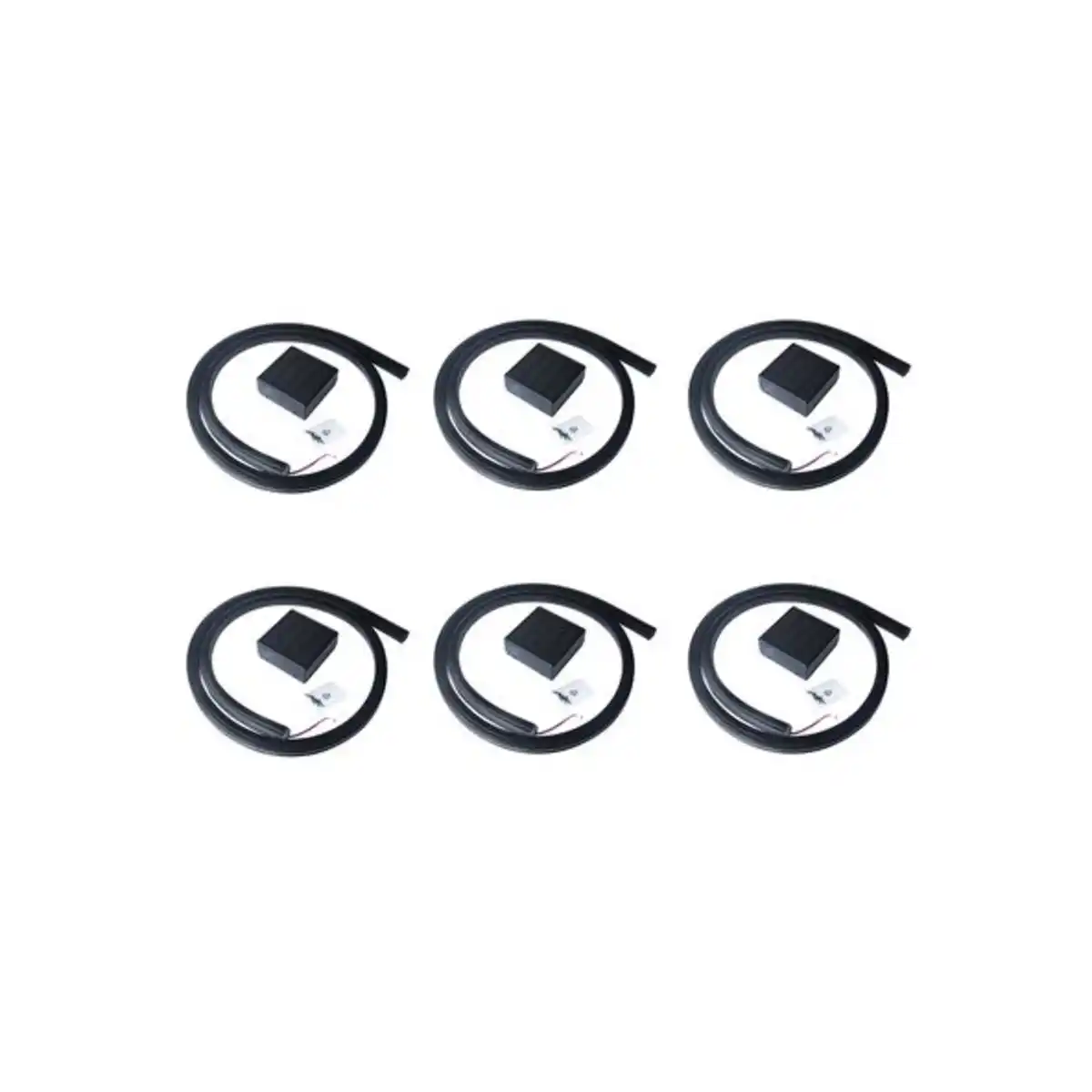 Bild 1 von 6x Nutleiste mit Solar LED Beleuchtung, Dina Deluxe