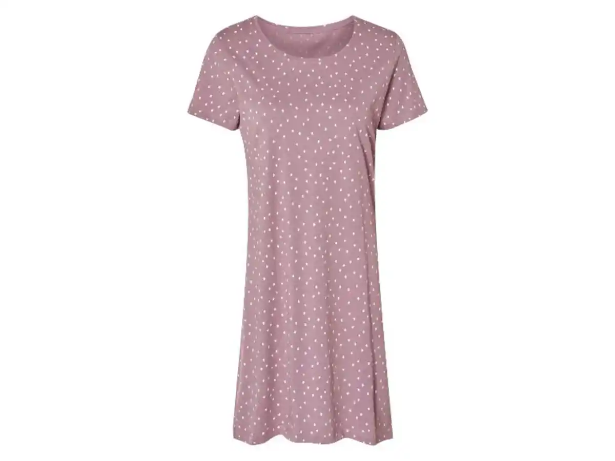 Bild 2 von esmara® Damen Nachthemd, aus reiner Baumwolle
