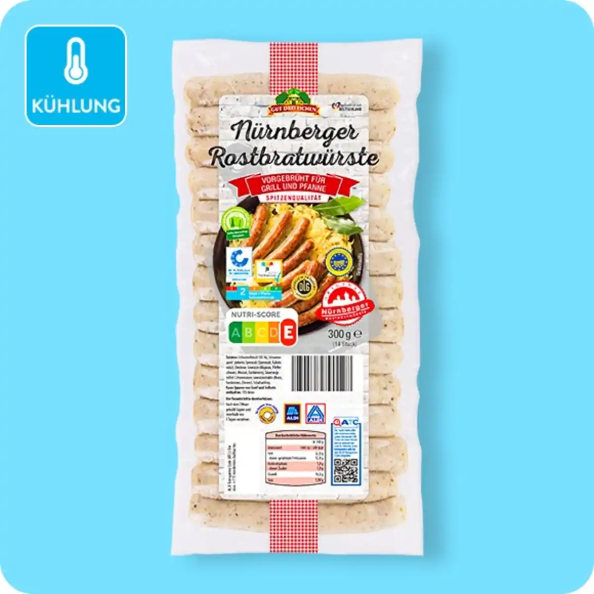 Bild 1 von GUT DREI EICHEN Nürnberger Rostbratwürste, Klassik