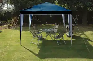 Tim Garden Pavillon Easy Up 3x3m blau