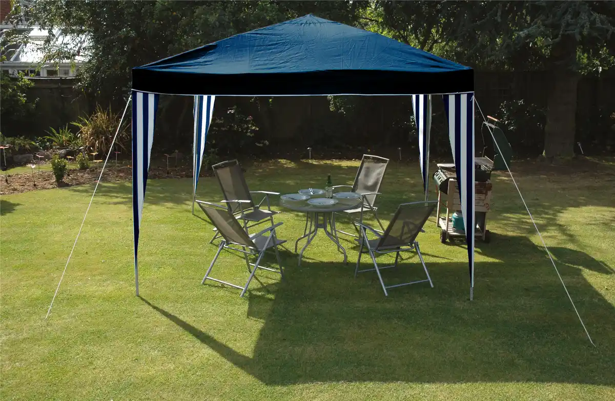 Bild 1 von Tim Garden Pavillon Easy Up 3x3m blau