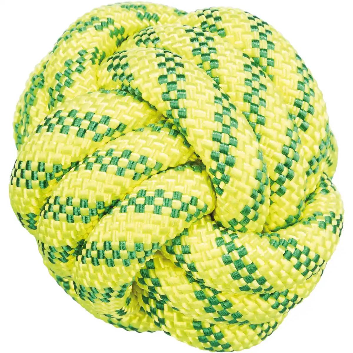 Bild 1 von Hundespielzeug, Ø7 cm, schwimmt/floatable, TPR, gelb/grün