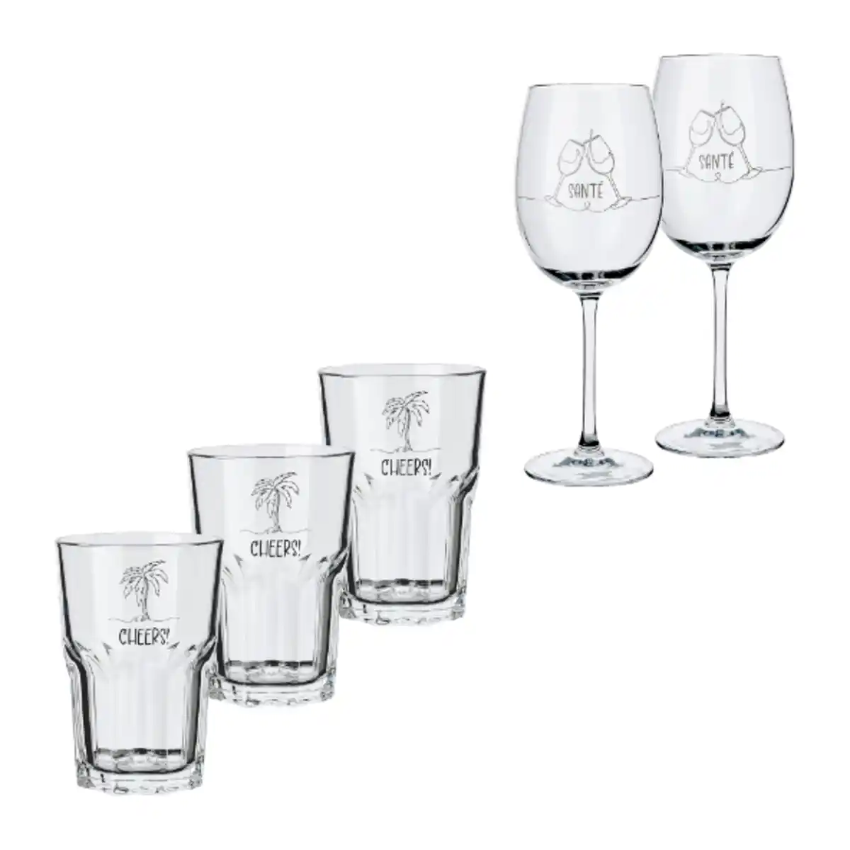 Bild 1 von CROFTON Cocktailgläser