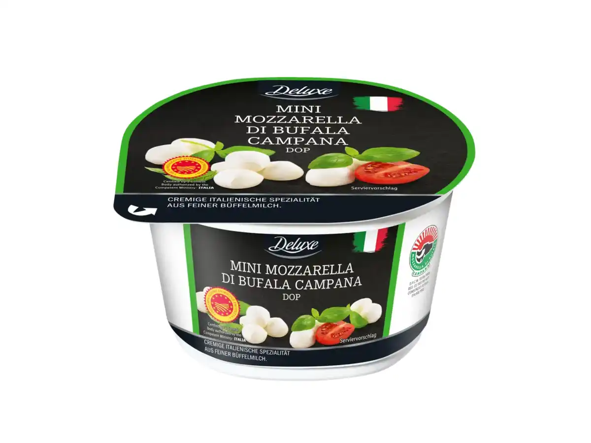 Bild 1 von Deluxe Mini Mozzarella di Bufala Campana DOP,  305 g