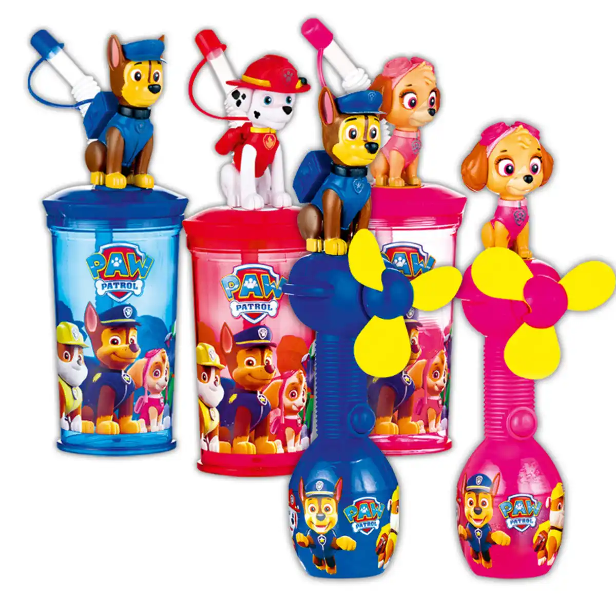 Bild 1 von Paw Patrol Trinkbecher / Ventilator