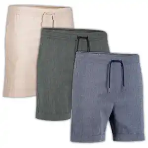 Ronley Shorts mit Leinenstruktur