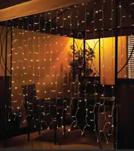 Vorhang Lichterketten 1,5x1,5m 192LED