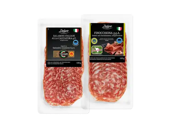 Bild 1 von Deluxe Italienische Wurstspezialitäten,  100 g