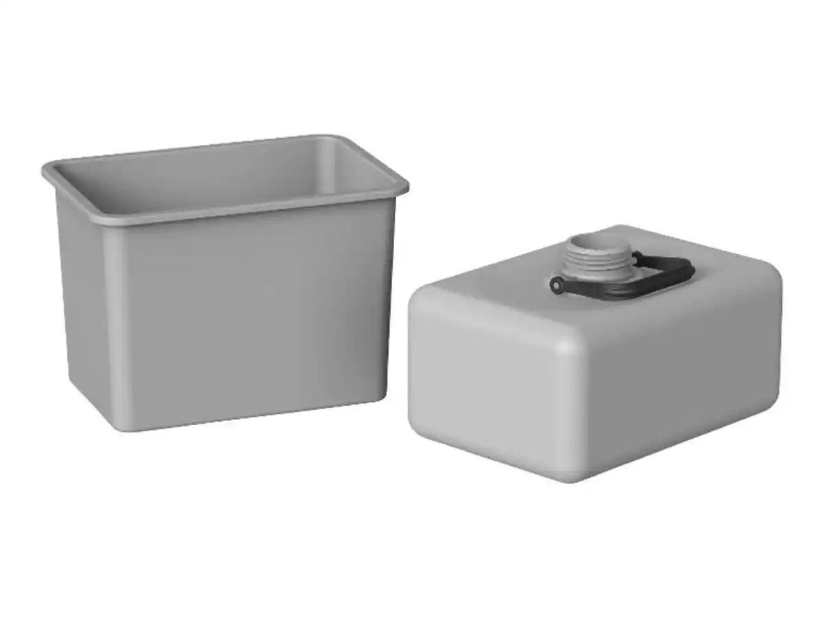 Bild 3 von CRIVIT Camping Trocken-Trenntoilette mobil im Eurobox-Format