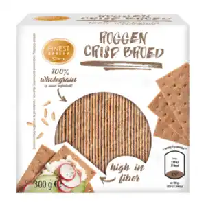 FINEST BAKERY Roggen-Crisp-Bröd 300g