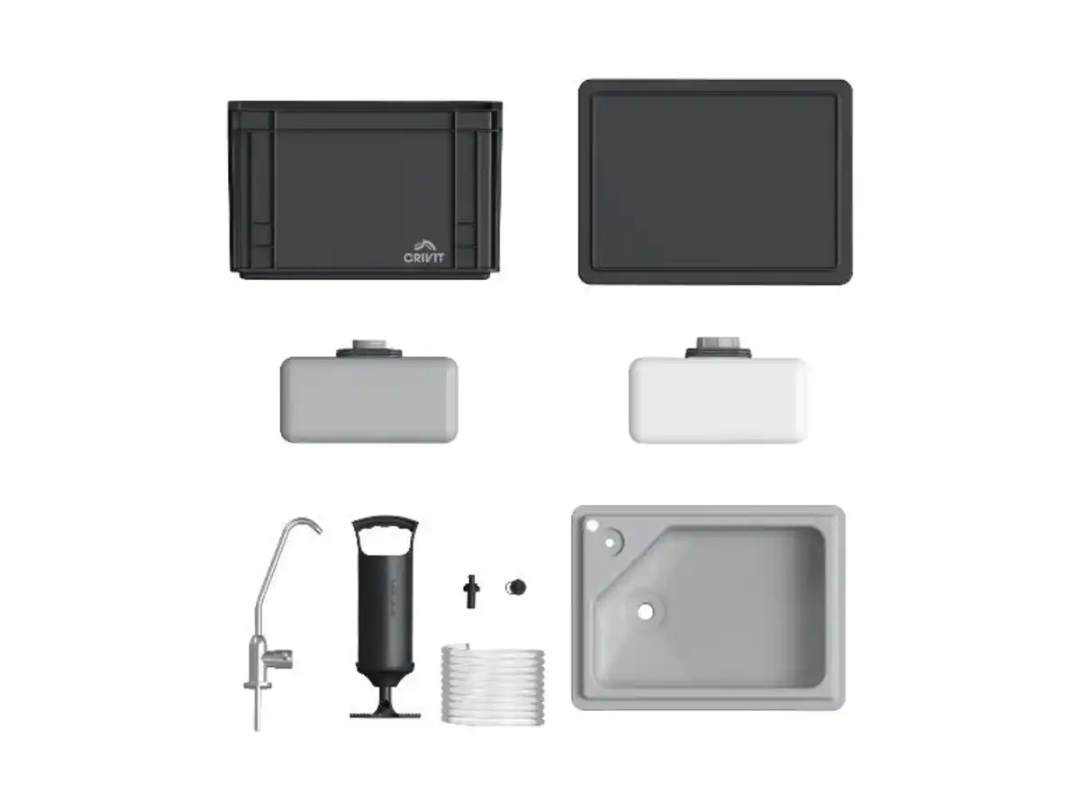 Bild 1 von CRIVIT Mobiles Waschbecken, 5 l Tank