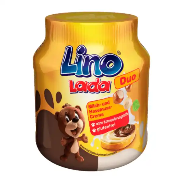 Bild 1 von LINO LADA Milch-Haselnuss-Creme 350g