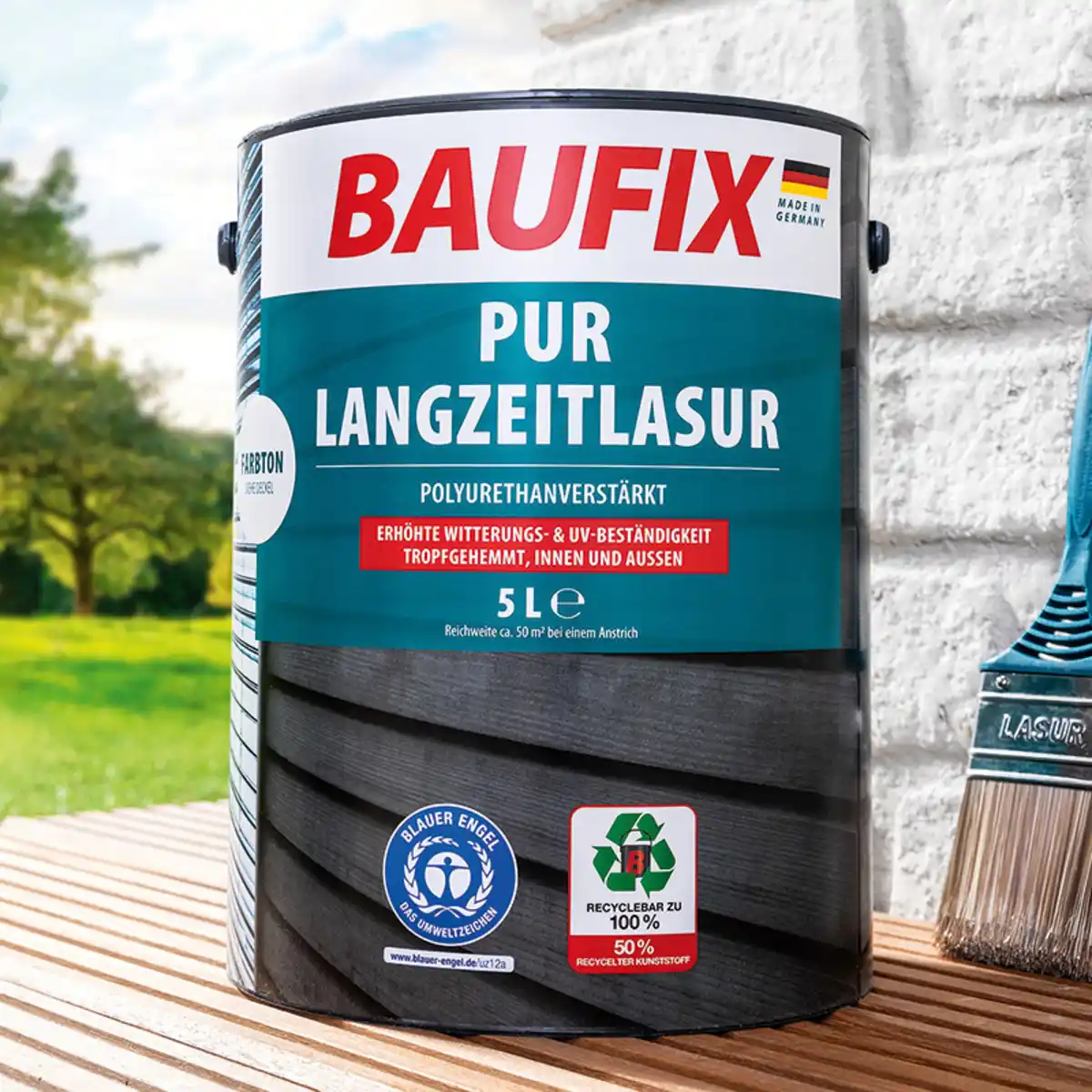 Bild 1 von Baufix PUR-Langzeitlasur