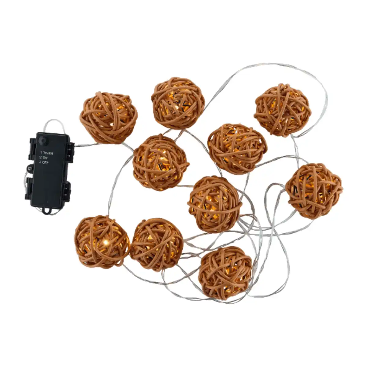Bild 3 von CASALUX LED-Rattan-Lichterkette