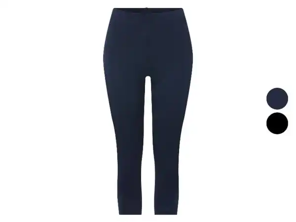 Bild 1 von esmara® Damen Capri-Leggings, normale Leibhöhe
