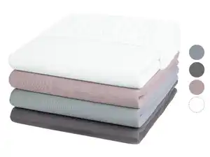 LIVARNO home Jersey-Modal-Spannbettlaken, 180-200 x 200 cm