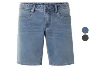 esmara® Herren Sweatdenim-Shorts, im 5-Pocket-Style