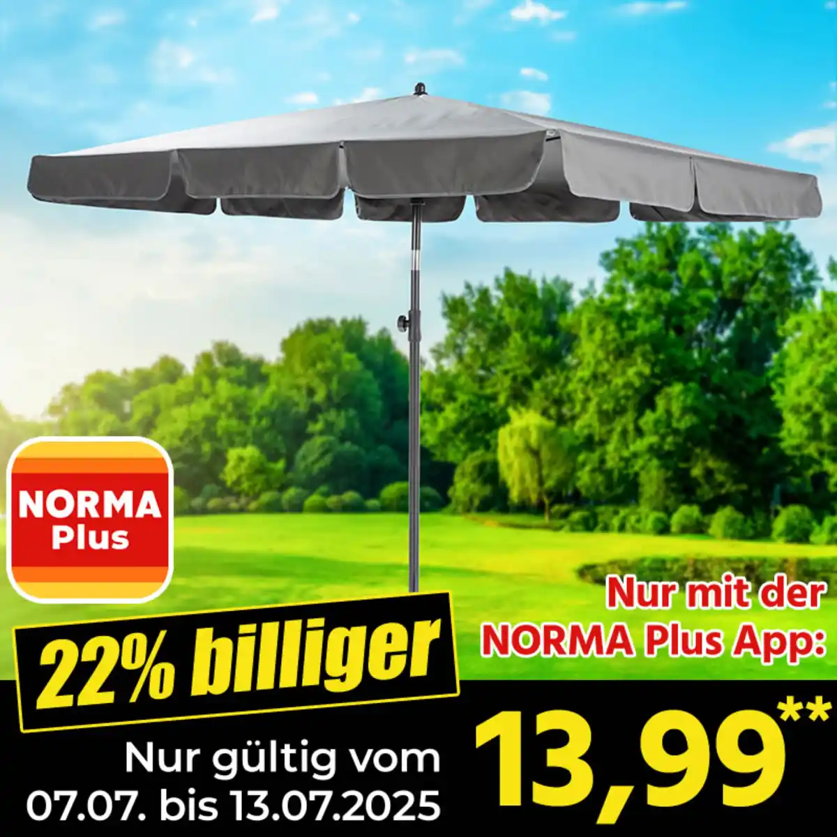 Bild 1 von Solax Sunshine Rechteckschirm