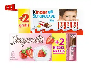 Yogurette/Kinder Schokolade XXL,  125 g