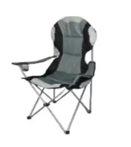 Deluxe Anglerstuhl 90x60x105cm 2fach. sort Farbe: grau