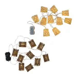 CASALUX LED-Rattan-Lichterkette