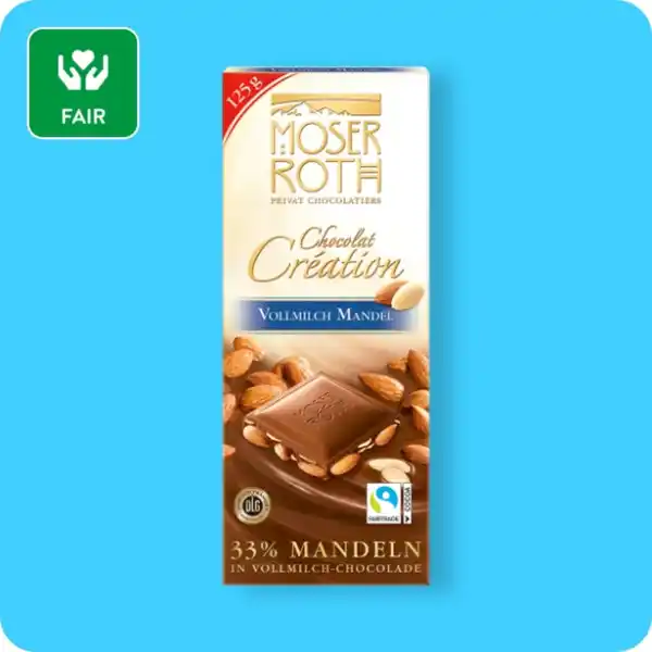 Bild 1 von MOSER ROTH Chocolat Création, Verschiedene Sorten