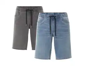 esmara® MEN Denim-Sweatshorts