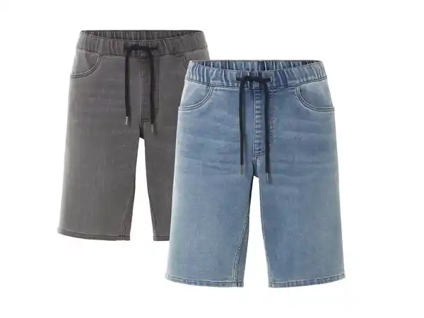 Bild 1 von esmara® MEN Denim-Sweatshorts