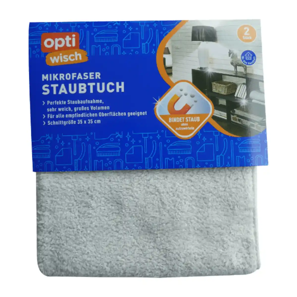 Bild 2 von OPTIWISCH Mikrofaser-Reinigungstücher