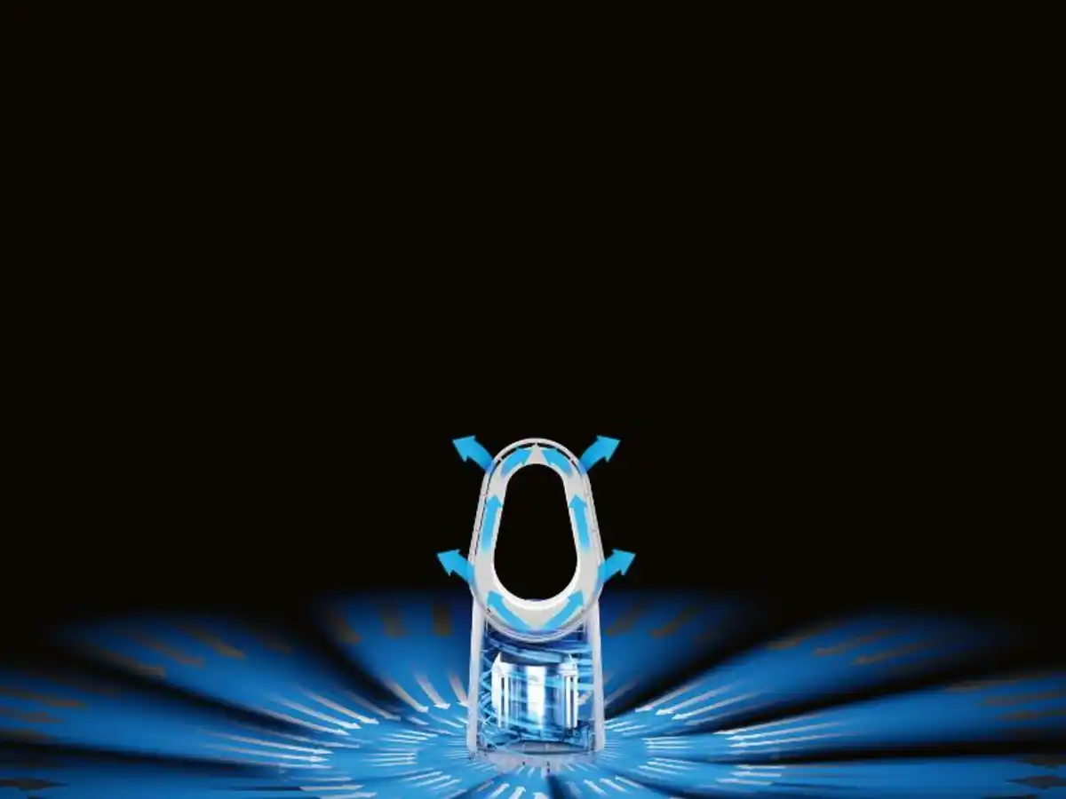 Bild 3 von SILVERCREST® Rotorloser Tischventilator Mini mit LED