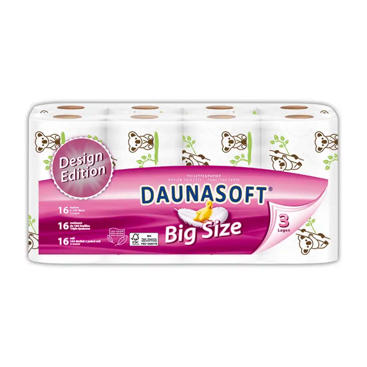 Bild 1 von Daunasoft Toilettenpapier